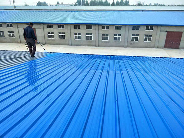 滴道 彩钢瓦喷漆翻新工业厂房、仓库
